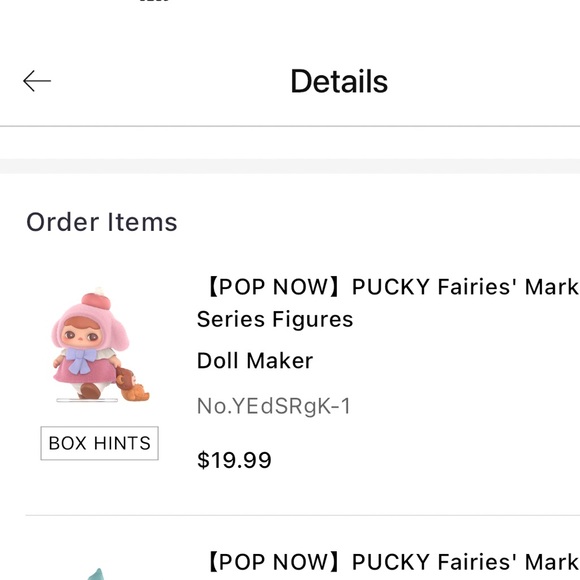 PUCKY Fairies’ Market - Doll Maker confirmed figure - Picture 5 of 5